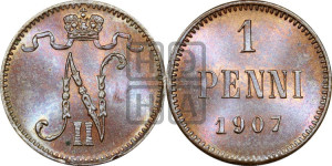 1 пенни 1907 года