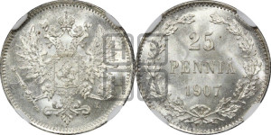 25 пенни 1907 года L