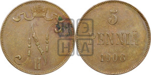 5 пенни 1908 года