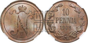 10 пенни 1908 года