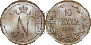 10 пенни 1909 года