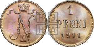 1 пенни 1911 года