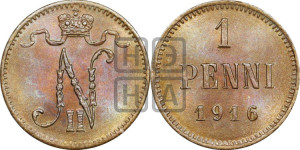 1 пенни 1916 года