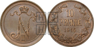 10 пенни 1916 года