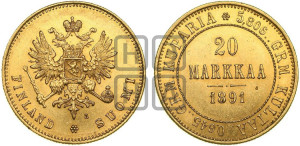 20 марок 1891 года L
