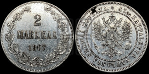 2 марки 1907 года L