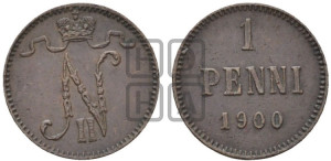 1 пенни 1900 года