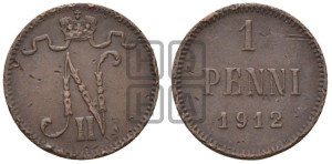 1 пенни 1912 года