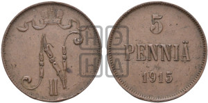 5 пенни 1915 года