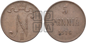 5 пенни 1916 года