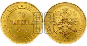 20 марок 1891 года L