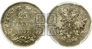 25 пенни 1897 года L