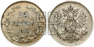 25 пенни 1910 года L