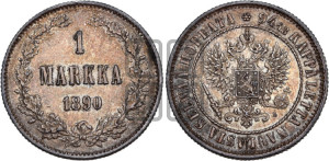 1 марка 1890 года L