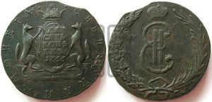 10 копеек 1766 года (для Сибири)