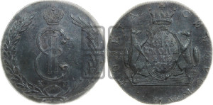 10 копеек 1776 года КМ (для Сибири)