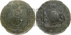 5 копеек 1776 года ЕМ (ЕМ, Екатеринбургский монетный двор)
