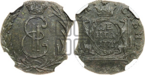 Денга 1771 года КМ (для Сибири)