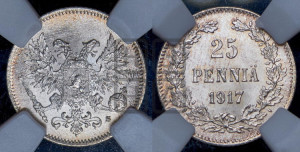 25 пенни 1917 года S