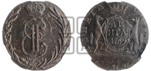 Денга 1769 года КМ (для Сибири)