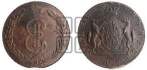 10 копеек 1773 года КМ (для Сибири)