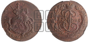 2 копейки 1789 года ЕМ (ЕМ, Екатеринбургский монетный двор)