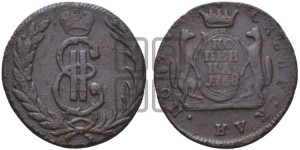 1 копейка 1768 года КМ (для Сибири)