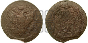 5 копеек 1763 года ММ (ММ, Красный  монетный двор)