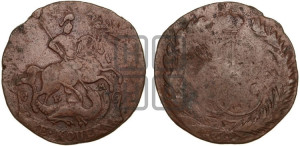 2 копейки 1764 года ЕМ (ЕМ, Екатеринбургский монетный двор)