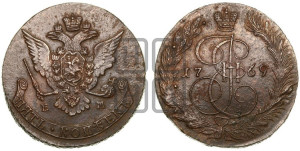 5 копеек 1769 года ЕМ (ЕМ, Екатеринбургский монетный двор)