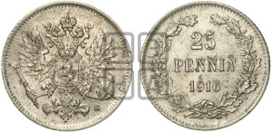 25 пенни 1916 года S