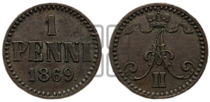 Пенни 1869 года