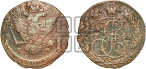 5 копеек 1769 года ЕМ (ЕМ, Екатеринбургский монетный двор)