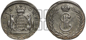 2 копейки 1776 года КМ (для Сибири)