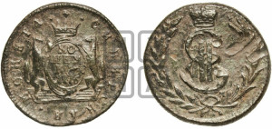 1 копейка 1776 года КМ (для Сибири)
