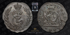 Денга 1777 года КМ (для Сибири)