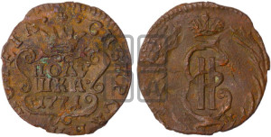 Полушка 1771 года КМ (для Сибири)