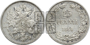 25 пенни 1890 года L
