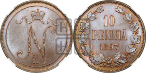 10 пенни 1897 года