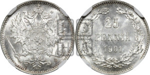 25 пенни 1901 года L