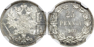 25 пенни 1901 года L