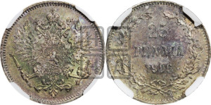 25 пенни 1906 года L
