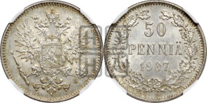 50 пенни 1907 года L