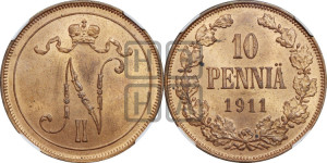 10 пенни 1911 года