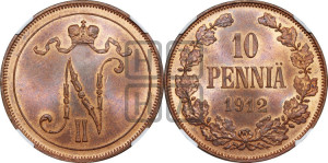 10 пенни 1912 года