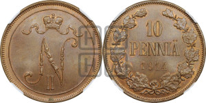 10 пенни 1914 года