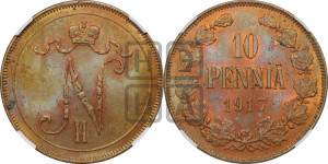 10 пенни 1917 года