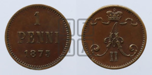 Пенни 1875 года