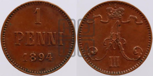 1 пенни 1894 года