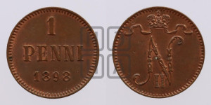 1 пенни 1898 года